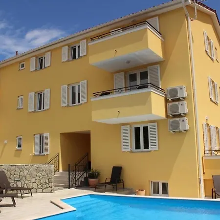 Apartman In Mit Eigenem Balkon Baška